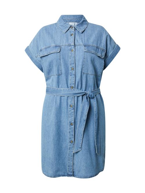 Vero Moda Curve Blusekjole 'VMCNotus'  blue denim
