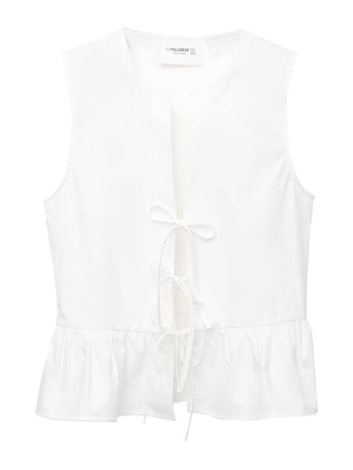 Pull&Bear Bluse  hvid