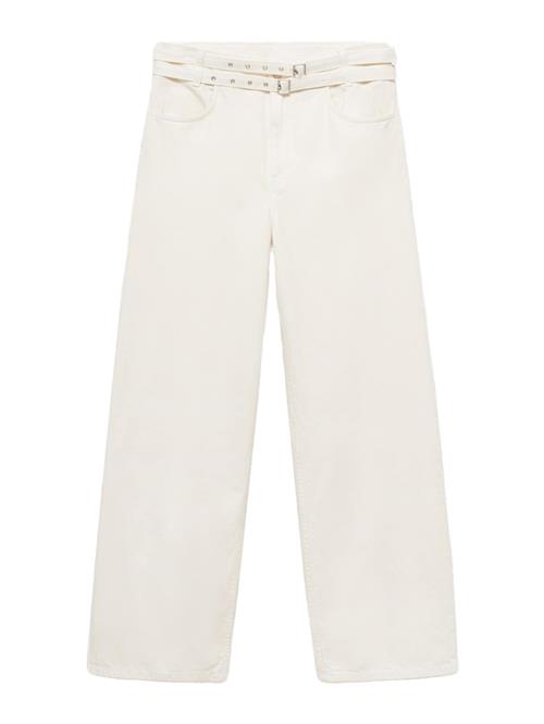 MANGO Jeans 'NERI'  white denim