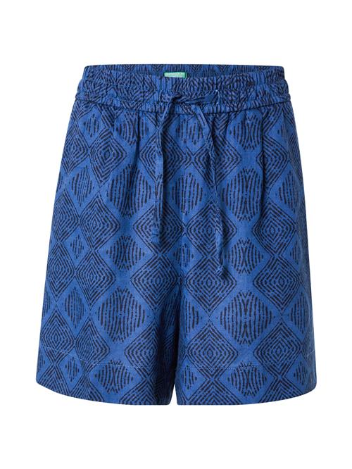 UNITED COLORS OF BENETTON Bukser  blå / sort