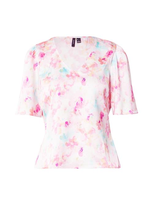 VERO MODA Bluse  lyseblå / fuchsia / lyserød / pastelpink