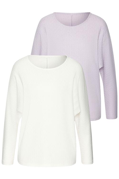 VIVANCE Shirts  creme / lavendel