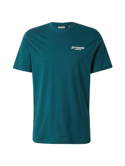 Only & Sons Bluser & t-shirts 'ONSCHRIS'  lyseblå / petroleum / orange / hvid