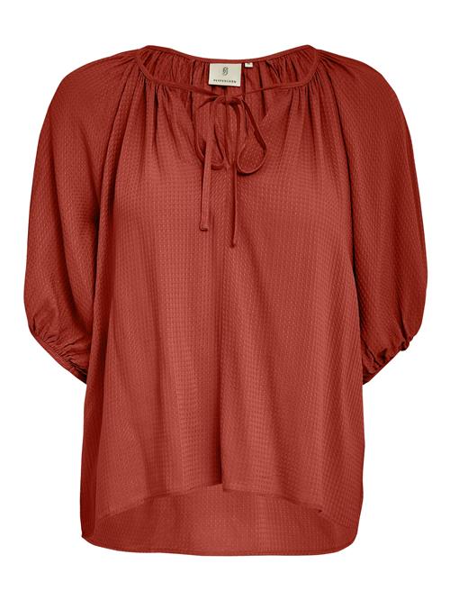 Peppercorn Bluse 'Babro'  rustrød
