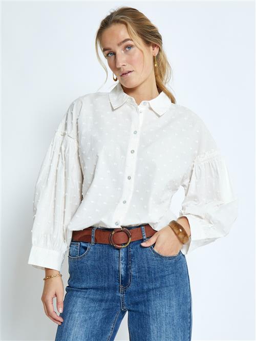Peppercorn Bluse 'Gelika'  hvid