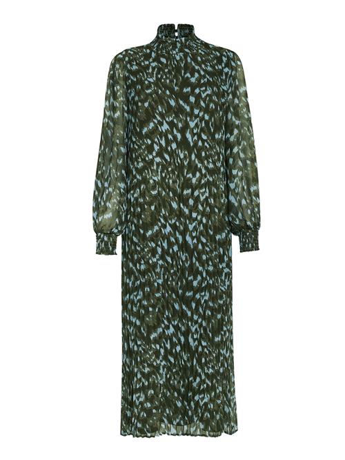 minus Kjole 'Eria'  lyseblå / oliven / mørkegrøn