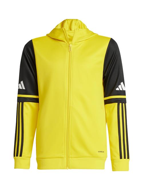 ADIDAS PERFORMANCE Sportssweatjakke  gul / sort / hvid
