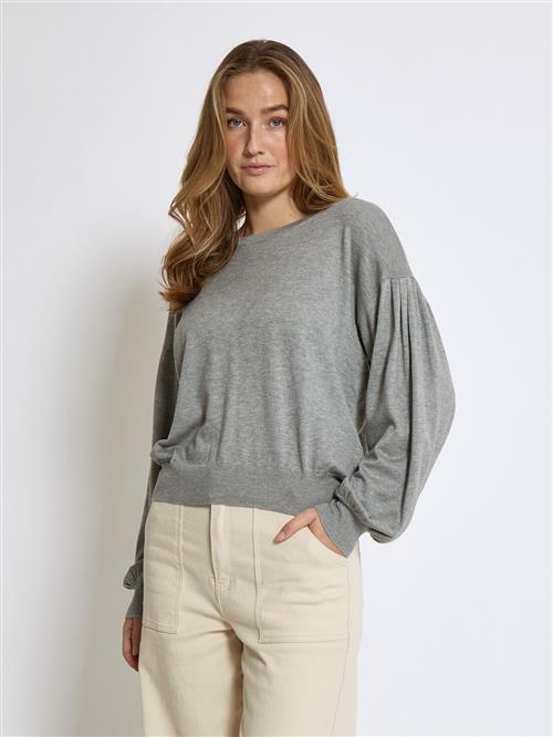 minus Pullover 'Melea'  grå-meleret