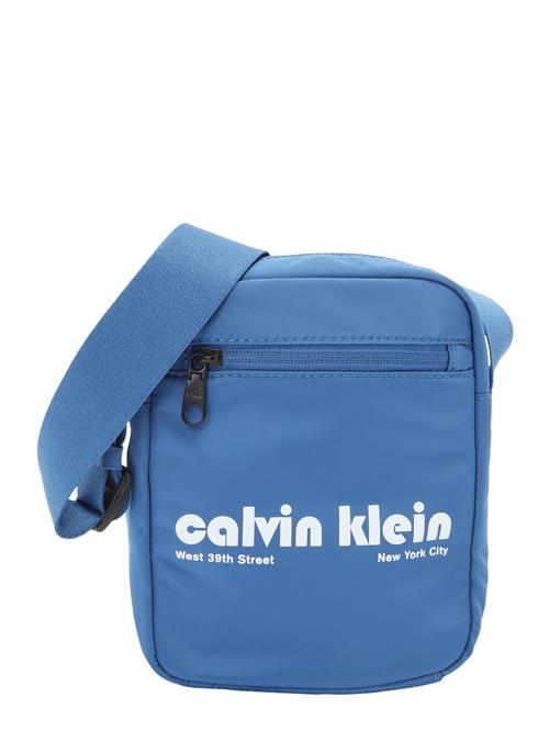 Calvin Klein Skuldertaske  dueblå / hvid