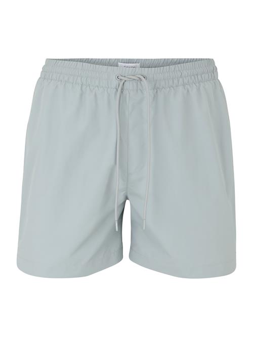 Calvin Klein Swimwear Badeshorts  basalgrå / hvid