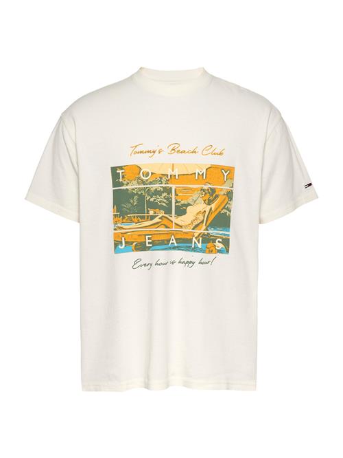 Tommy Jeans Bluser & t-shirts 'BEACH CLUB'  aqua / grøn / orange / hvid