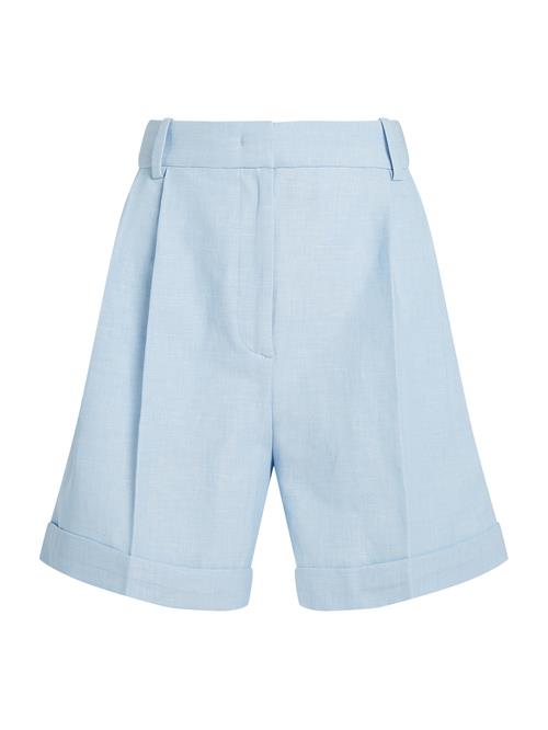 TOMMY HILFIGER Bukser med lægfolder  lyseblå