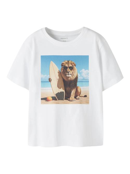 NAME IT T-shirt Voto Bright White Lion