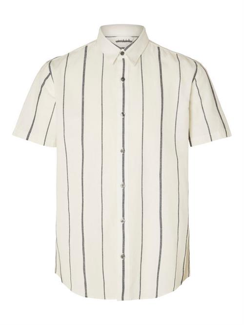 SLHREGNEW-LINEN SHIRT SS CLASS