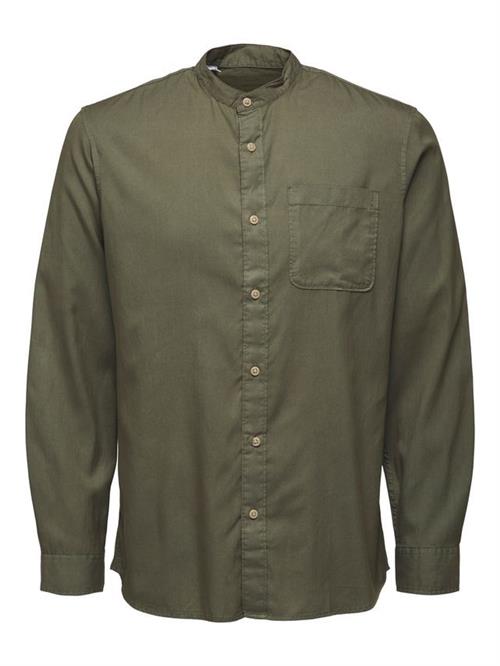 SLHSLIMRICK-SOFT SHIRT LS CHINA W