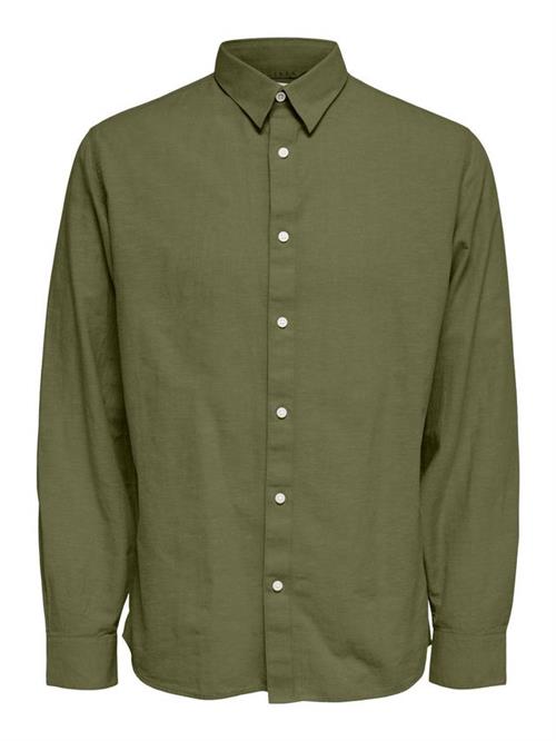 SLHSLIMNEW-LINEN SHIRT LS CLASSIC W