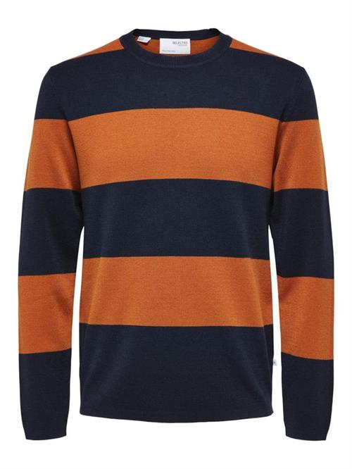 SLHMARTIN LS KNIT CREW NECK W