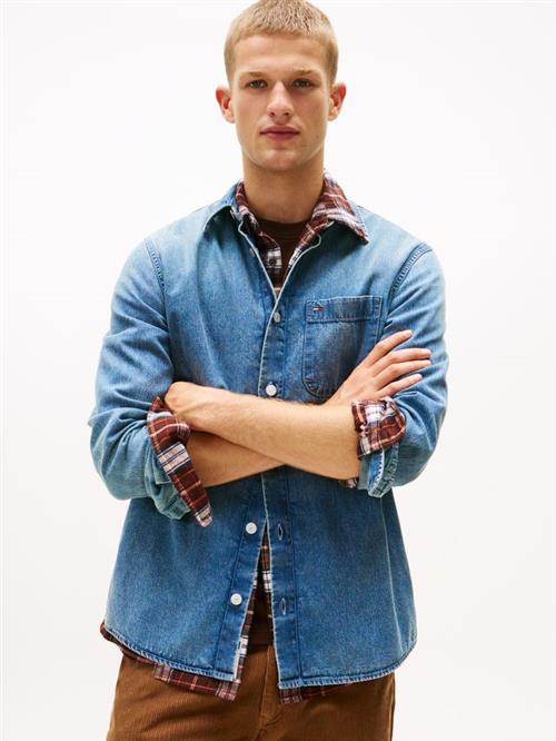 LS REGULAR DENIM SHIRT