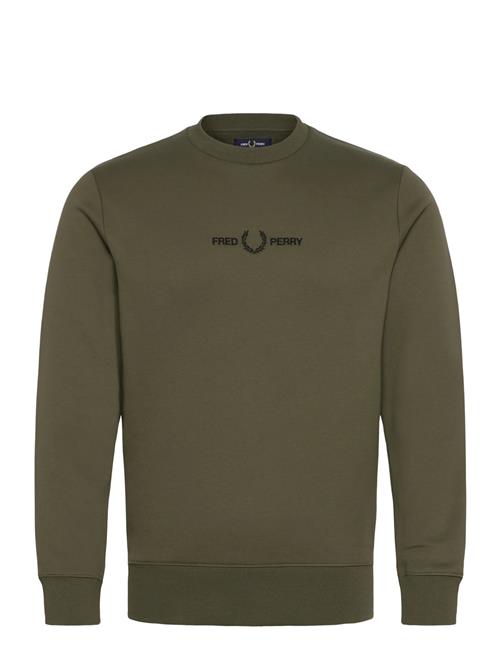 Fred Perry | Embroidered Sweatshirt | M
