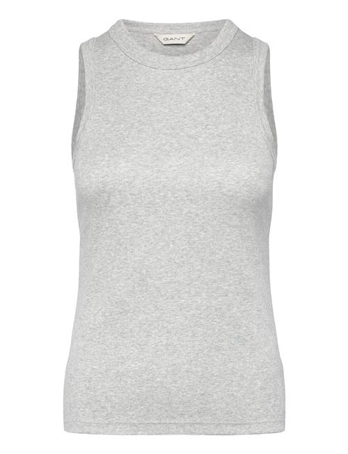 GANT | High Neck Rib Tank Top | L