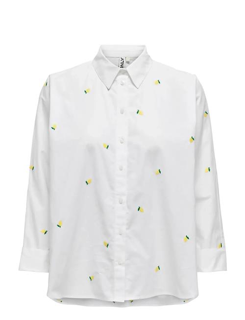 ONLY | Onlnew Lina Grace Ls Emb Shirt Noos Wvn | M