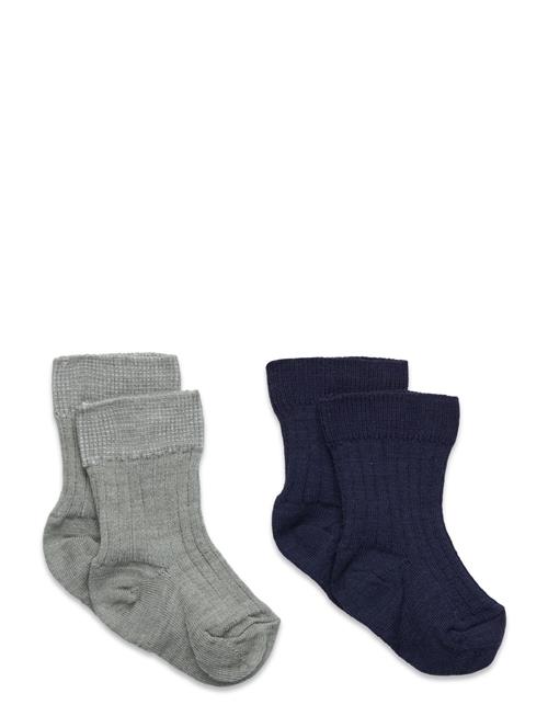 Lindex | Sock 2 P Wool Knit | 16/18