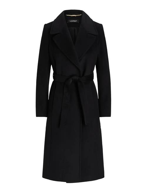 Lauren Ralph Lauren | Belted Wool-Blend Wrap Coat | 42