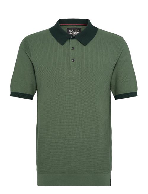 Scotch & Soda | Structured Knitted Solid Polo | M