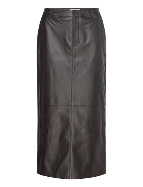 Malina | Pim Leather Maxi Skirt | S