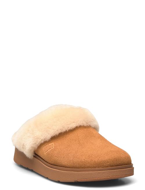 FitFlop | Gen-Ff Shearling-Collar Suede Slippers | EU42