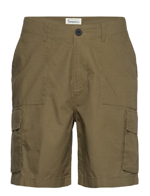 Knowledge Cotton Apparel | Flint Wide Slub Yarn Shorts - Gots/ | 34