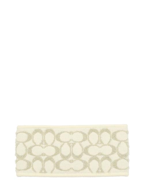 Coach Accessories | Signature C Metallic Headband | ONE SIZE