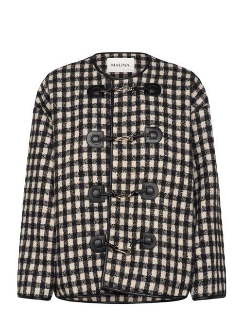 Malina | Lou Checkered Wool Blend Jacket | M