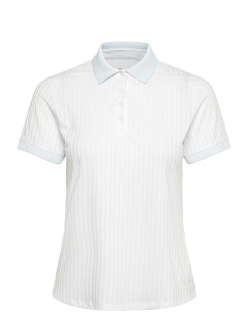 PUMA Golf | W Mattr Jacquard Stripe Ss Polo | L