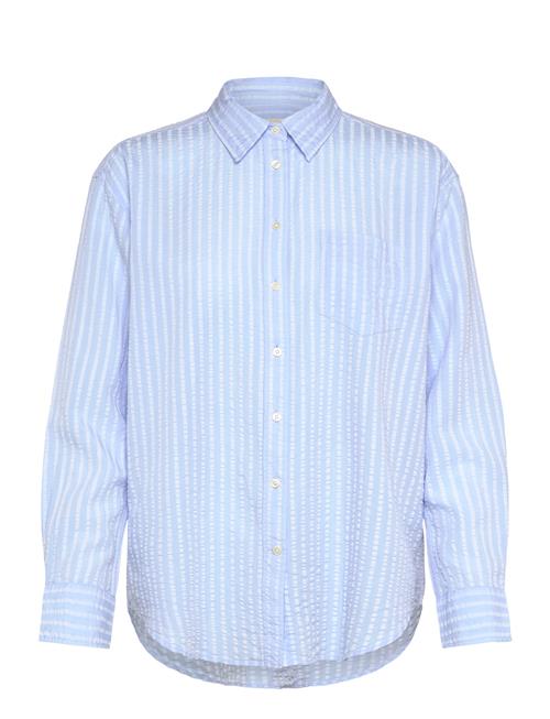 GANT | Rel Tonal Striped Seersucker Shirt | 44