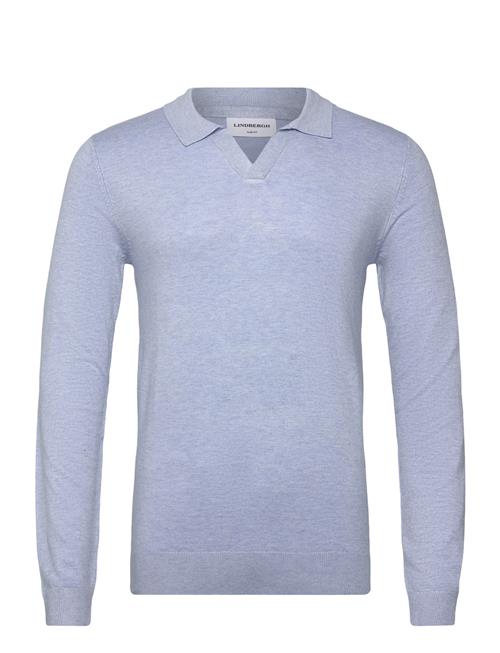 Lindbergh | Ecovero L/S V-Neck Polo | S