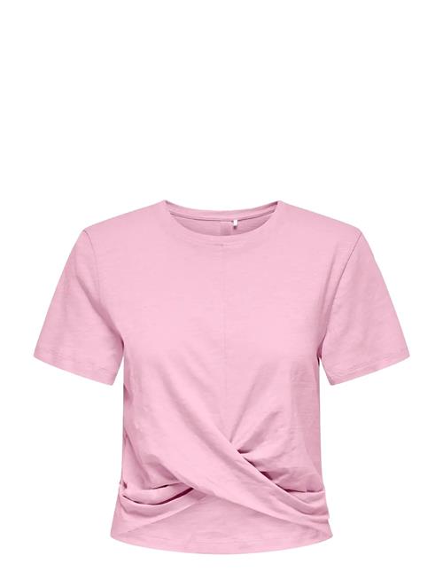 Only Play | Onpcute On Ss Crop Knot Jrs Top | M