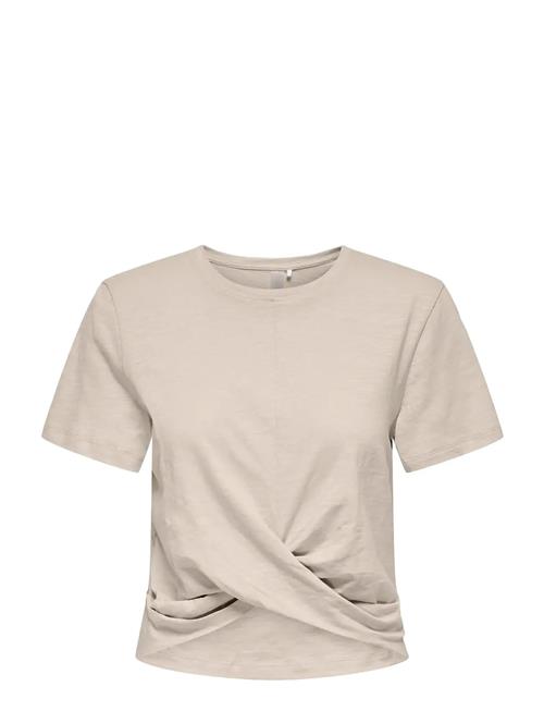 Only Play | Onpcute On Ss Crop Knot Jrs Top | L