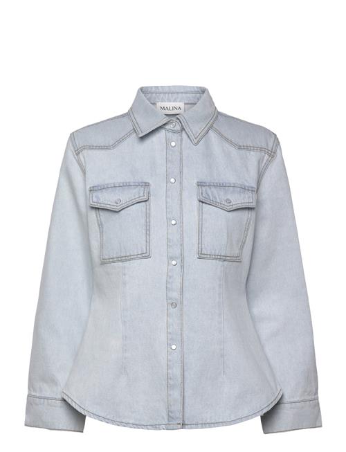 Malina | Anthea Fitted Waist Denim Shirt | 38