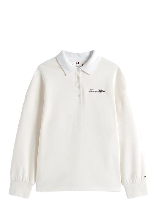 Tommy Hilfiger | Script Pique Rugby Swtshrt | L