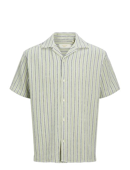 Jack & Jones | Jjecoba Stripe Resort Shirt Ss Sn | XXL