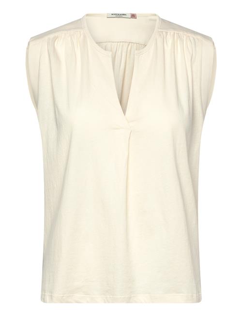 Scotch & Soda | Drapey V-Neck T-Shirt | S