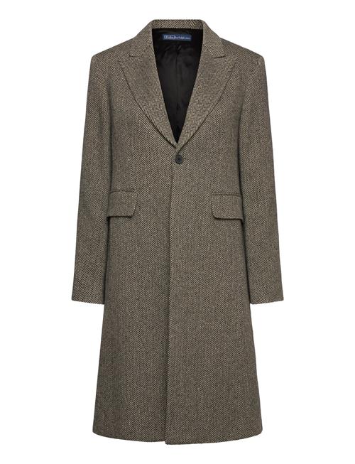 Polo Ralph Lauren | Wool-Blend Herringbone Coat | 36