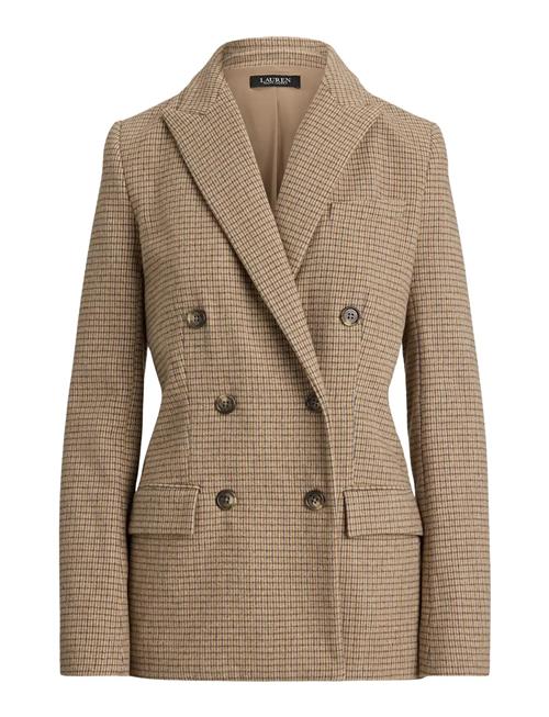 Lauren Ralph Lauren | Double-Breasted Wool-Blend Twill Blazer | 38