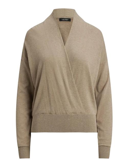 Lauren Ralph Lauren | Cotton-Modal Surplice Sweater | L