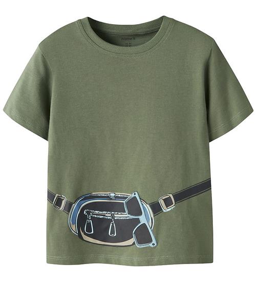 Name It T-shirt - NmmHenni - Olivine