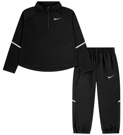Nike Shortssæt - Cardigan/ Shorts - Sort