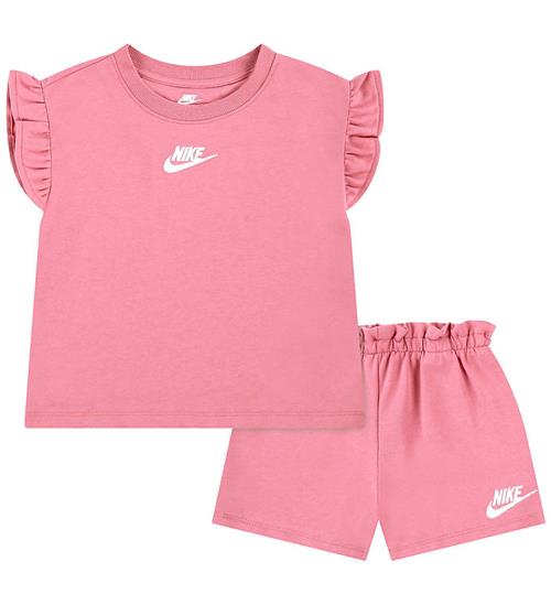 Nike Shortssæt - T-shirt/ Shorts - Nike Peony