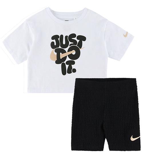 Nike Shortssæt - T-shirt/ Shorts - Black