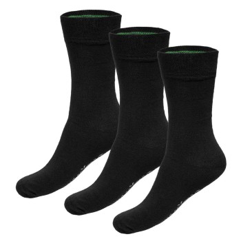 Bamboo basics Strømper 3P Beau Regular Socks Sort Strl 35/39